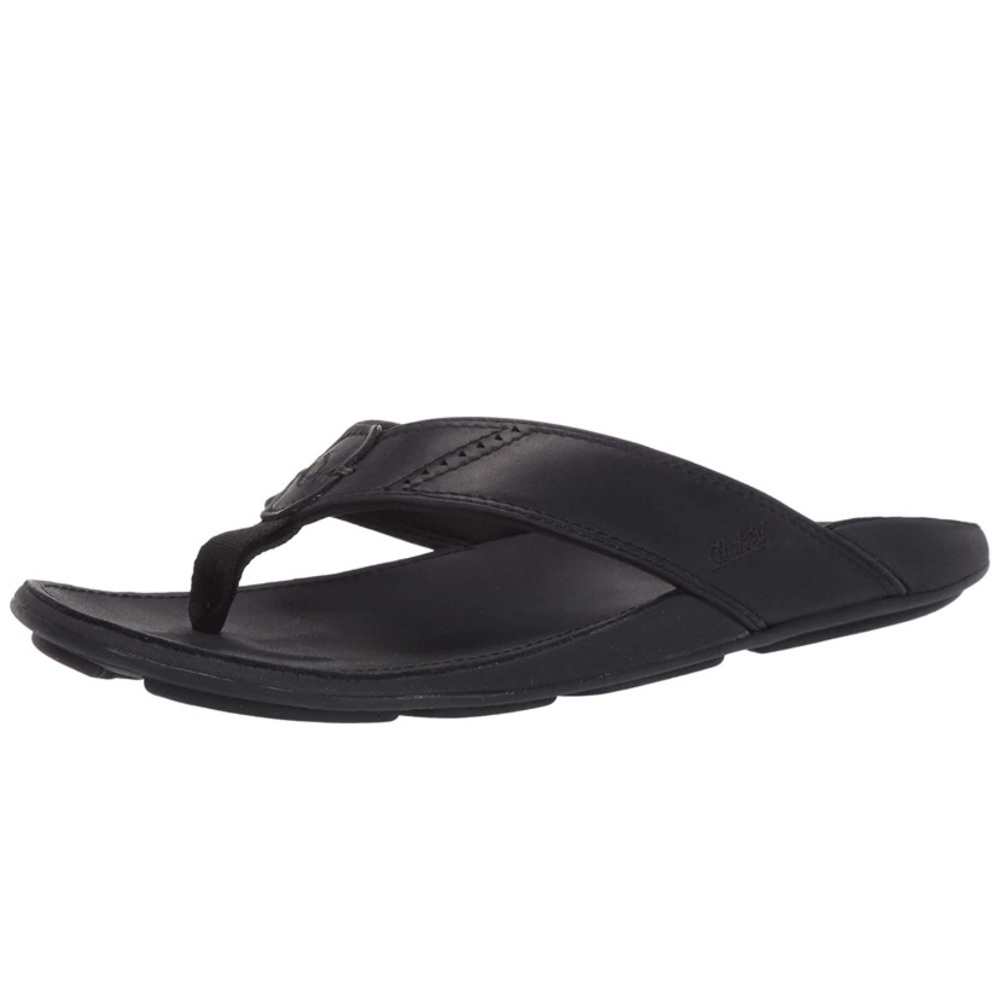 Brand new OluKai Nui men’s flip flop, black, sz 11